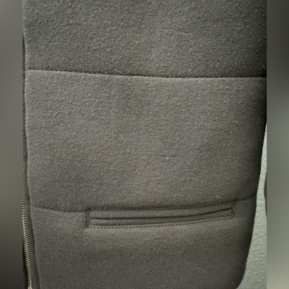 ATM Charcoal Grey Zip Jacket, size XS - Picture 4 of 5